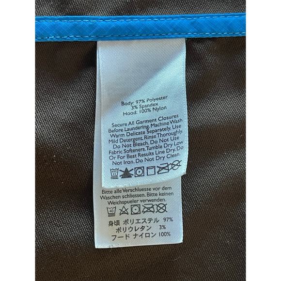 Mens Eddie Bauer Brown Full‎ Zip Hooded UPF 30 Water Repellant Jacket Pockets S - Picture 9 of 10